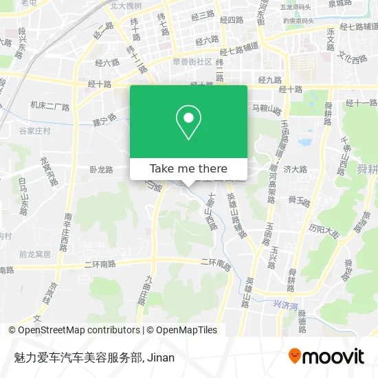 魅力爱车汽车美容服务部 map
