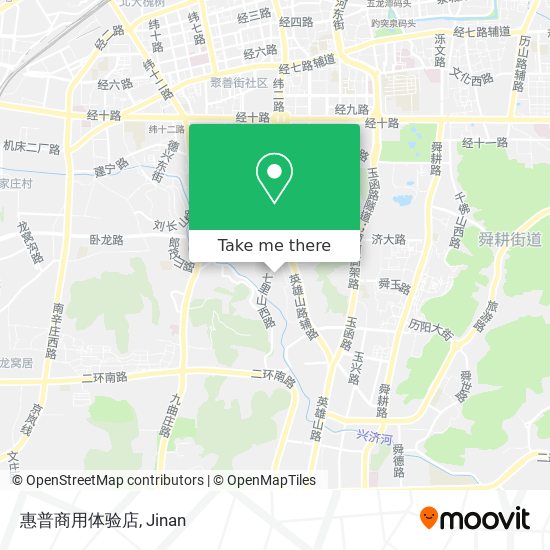 惠普商用体验店 map