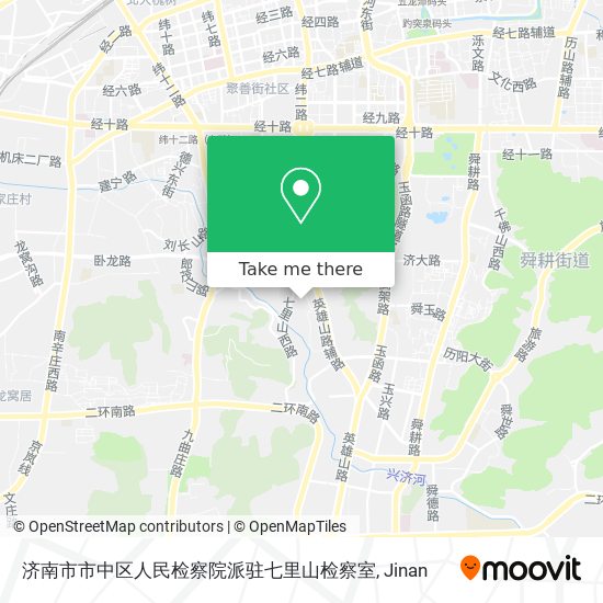 济南市市中区人民检察院派驻七里山检察室 map