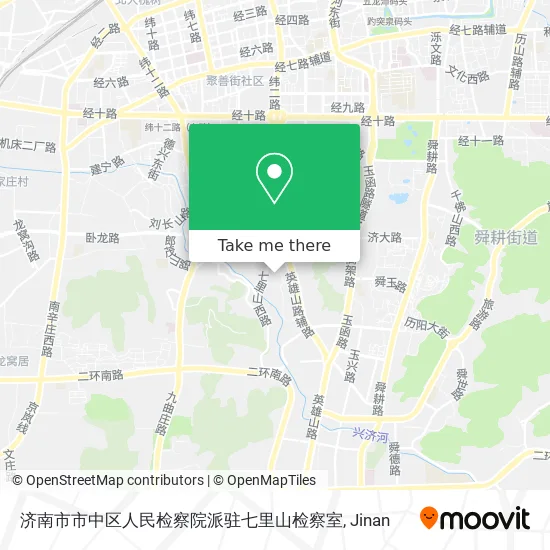 济南市市中区人民检察院派驻七里山检察室 map