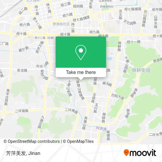 芳萍美发 map