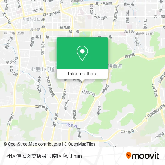 社区便民肉菜店舜玉南区店 map