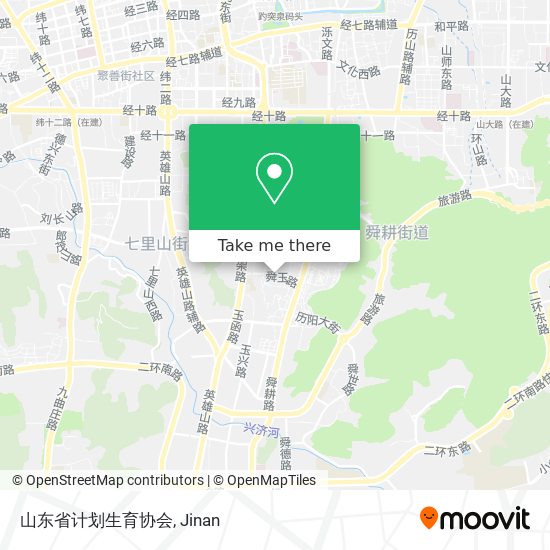 山东省计划生育协会 map