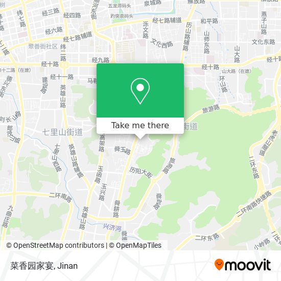 菜香园家宴 map