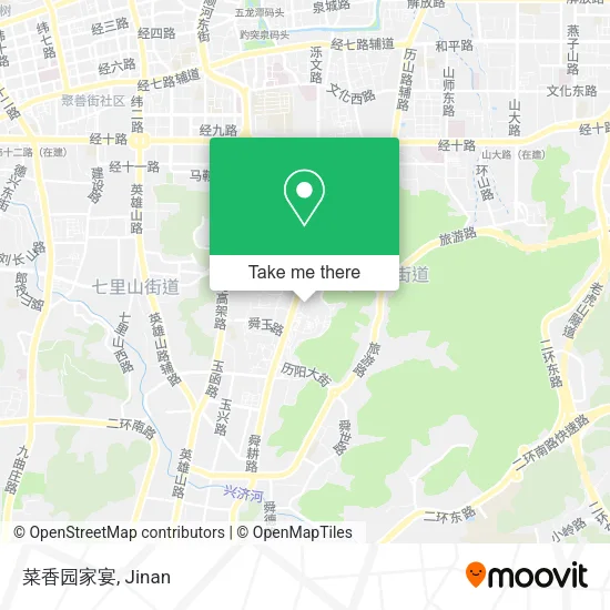 菜香园家宴 map