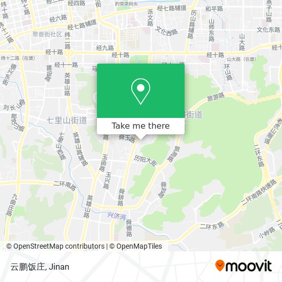 云鹏饭庄 map