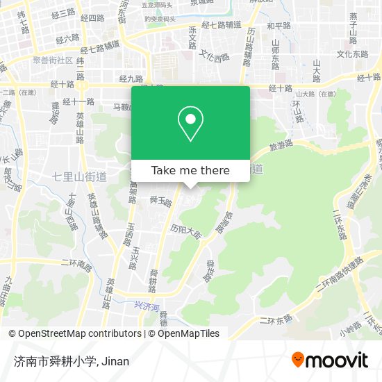 济南市舜耕小学 map