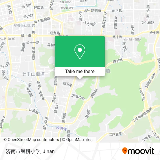济南市舜耕小学 map