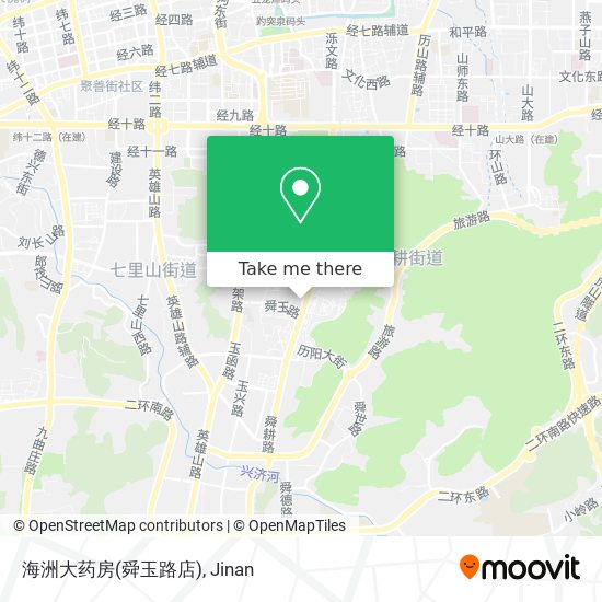 海洲大药房(舜玉路店) map