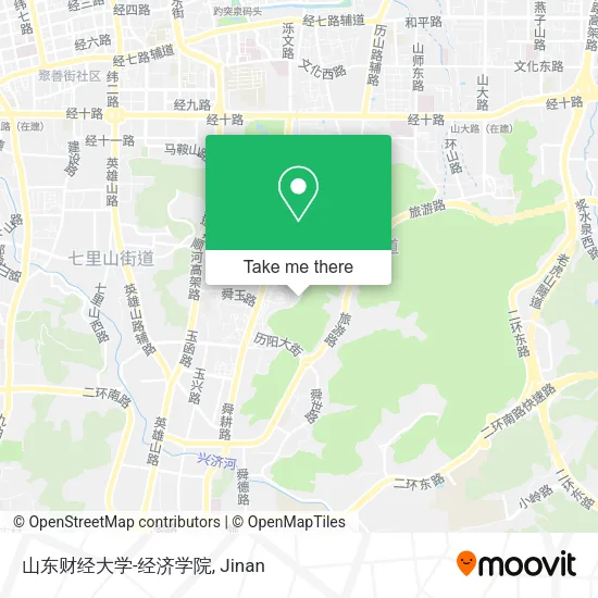 山东财经大学-经济学院 map