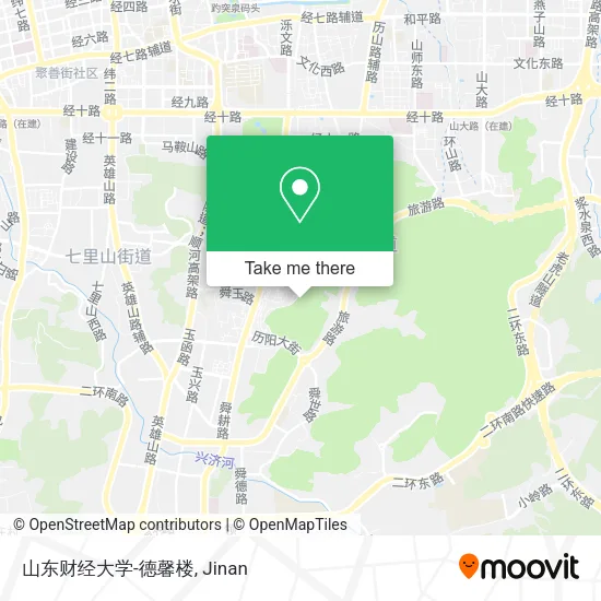 山东财经大学-德馨楼 map