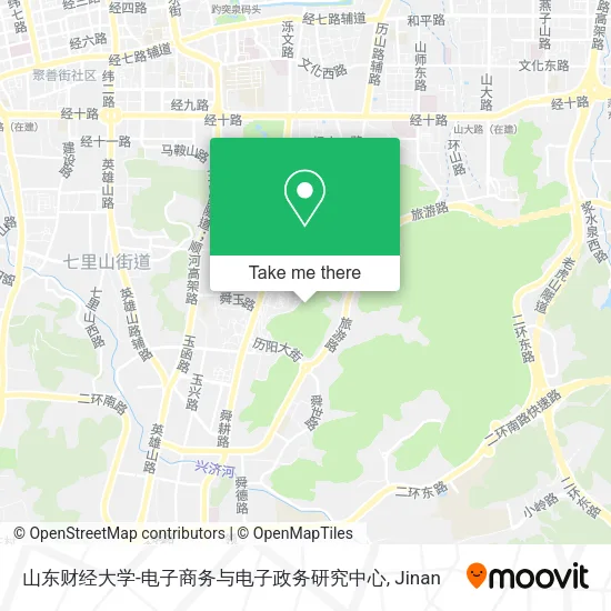 山东财经大学-电子商务与电子政务研究中心 map