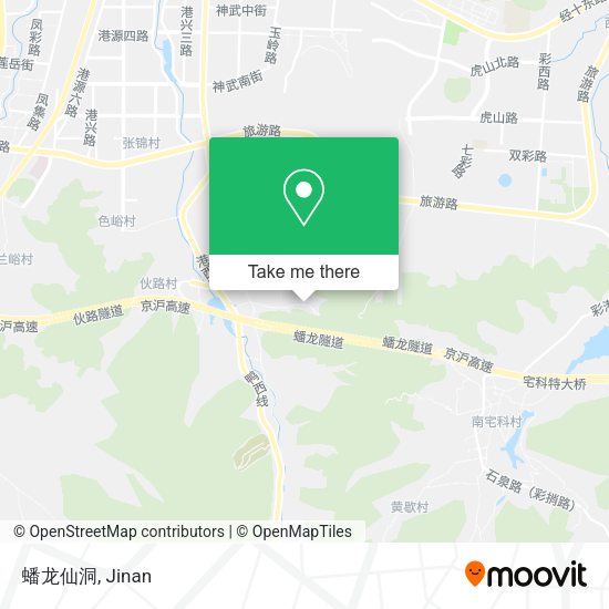 蟠龙仙洞 map