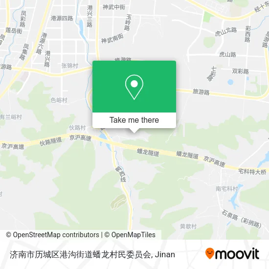 济南市历城区港沟街道蟠龙村民委员会 map