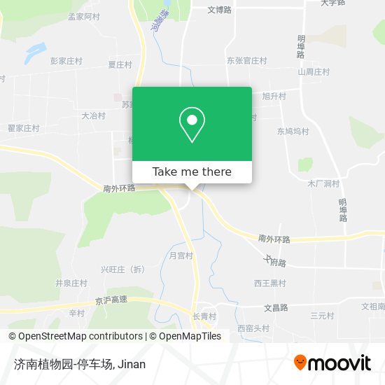 济南植物园-停车场 map