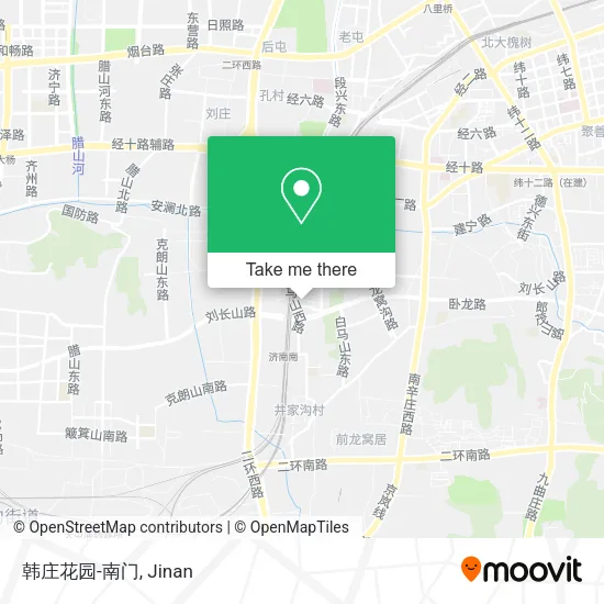 韩庄花园-南门 map