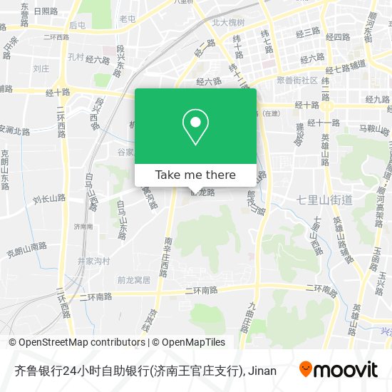 齐鲁银行24小时自助银行(济南王官庄支行) map