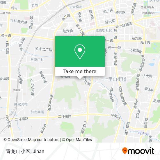 青龙山小区 map