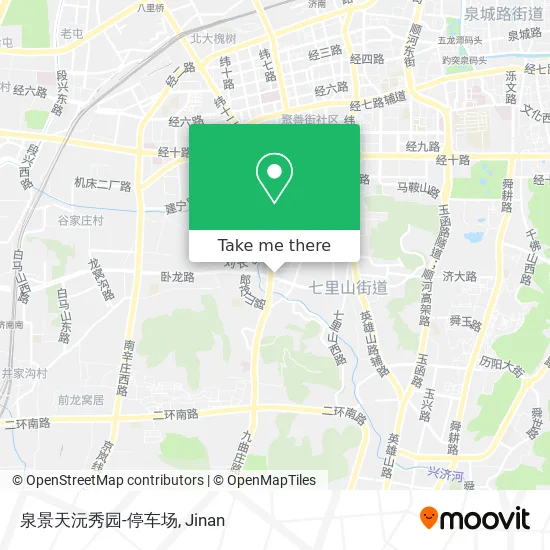 泉景天沅秀园-停车场 map