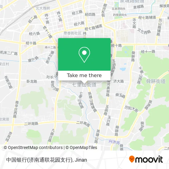 中国银行(济南通联花园支行) map