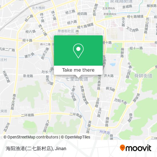 海阳渔港(二七新村店) map