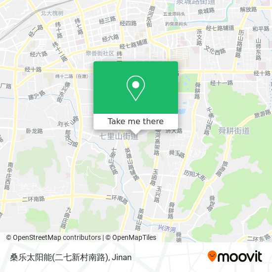 桑乐太阳能(二七新村南路) map