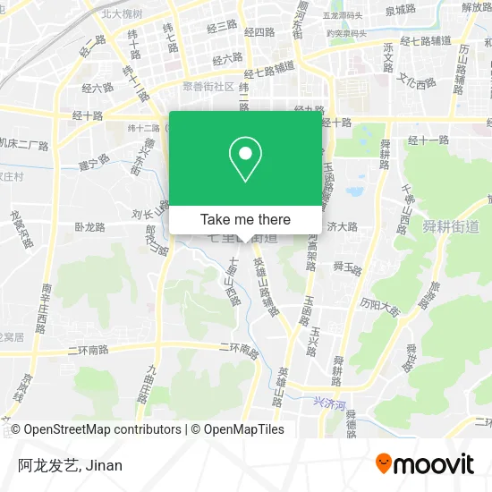 阿龙发艺 map