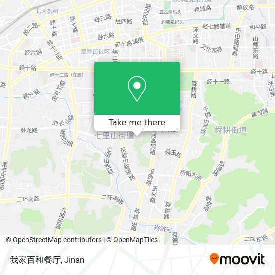 我家百和餐厅 map