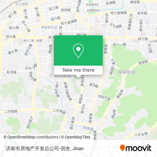 济南市房地产开发总公司-宿舍 map
