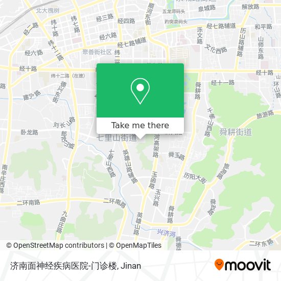 济南面神经疾病医院-门诊楼 map