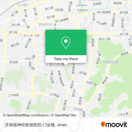 济南面神经疾病医院-门诊楼 map