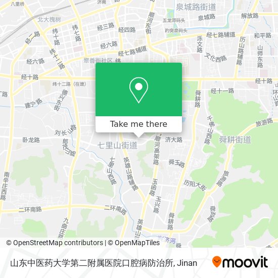 山东中医药大学第二附属医院口腔病防治所 map