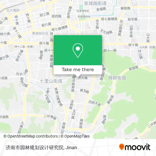 济南市园林规划设计研究院 map