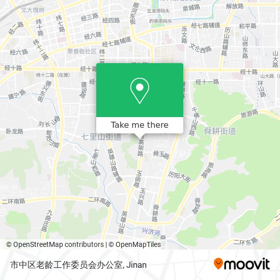 市中区老龄工作委员会办公室 map