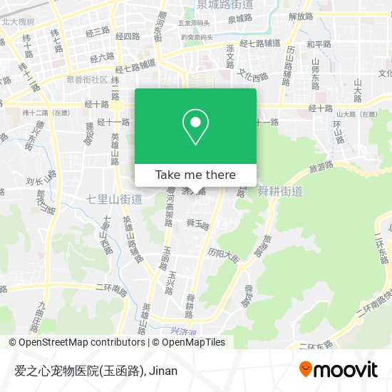 爱之心宠物医院(玉函路) map