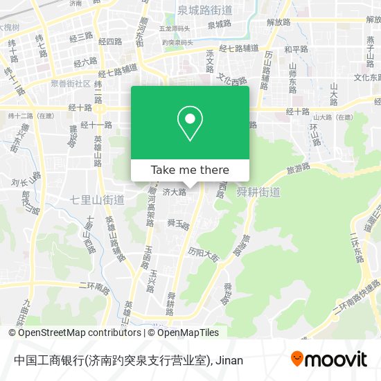 中国工商银行(济南趵突泉支行营业室) map