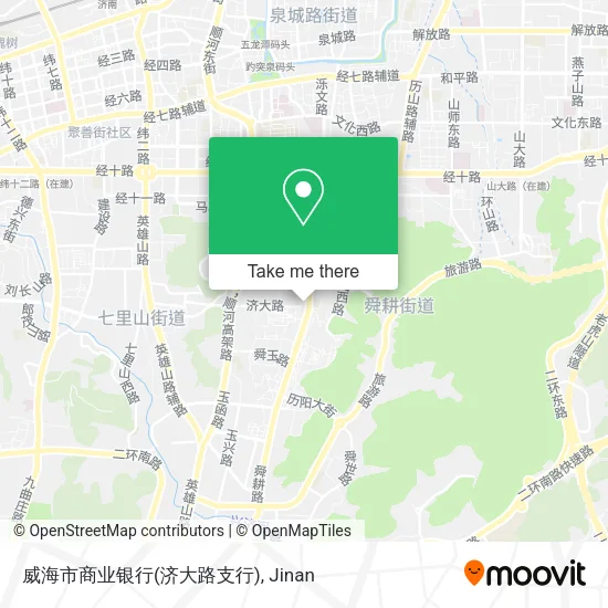 威海市商业银行(济大路支行) map