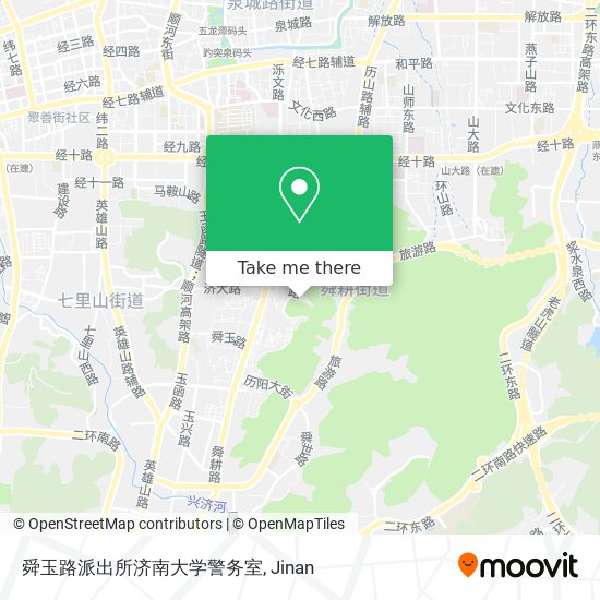 舜玉路派出所济南大学警务室 map