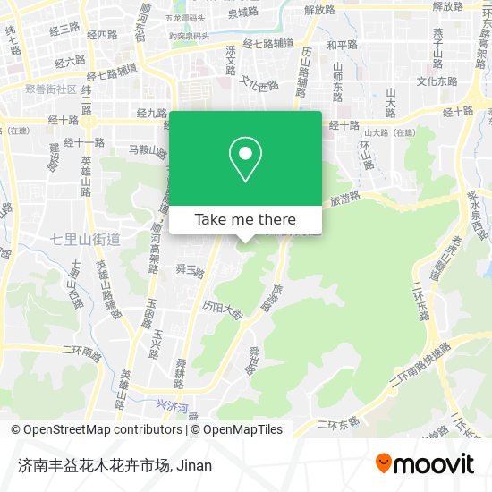 济南丰益花木花卉市场 map