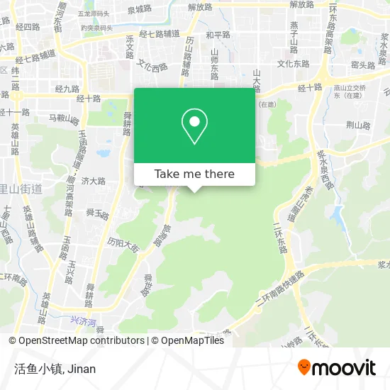 活鱼小镇 map