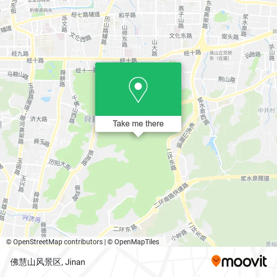 佛慧山风景区 map