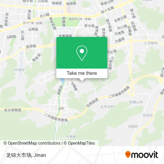 龙锦大市场 map