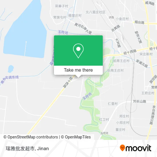 瑞雅批发超市 map