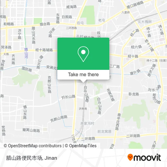 腊山路便民市场 map