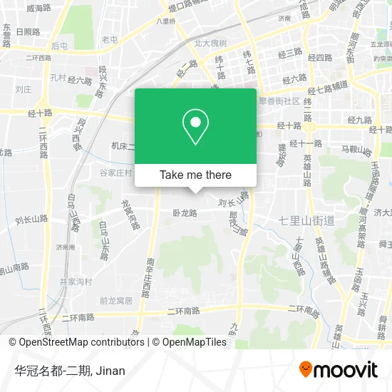 华冠名都-二期 map