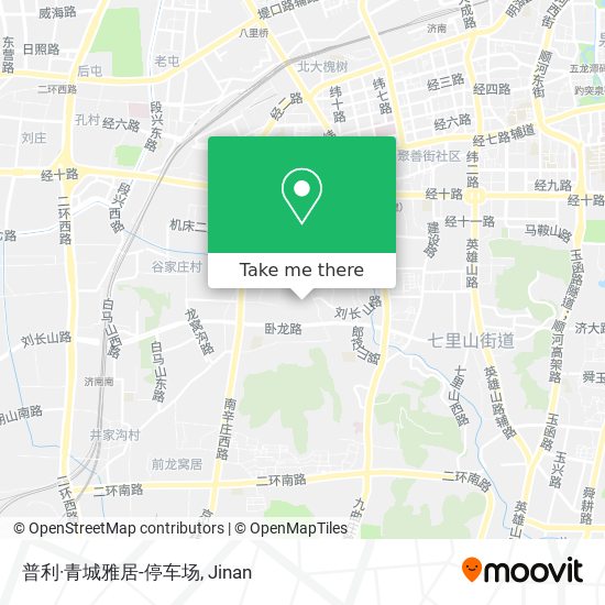 普利·青城雅居-停车场 map