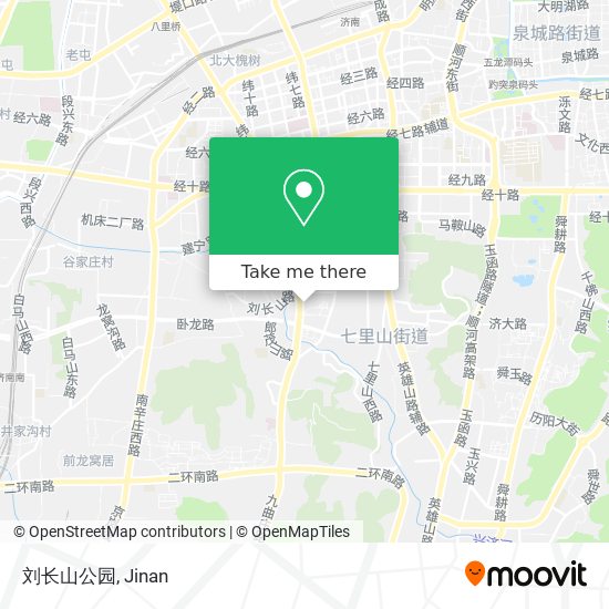 刘长山公园 map