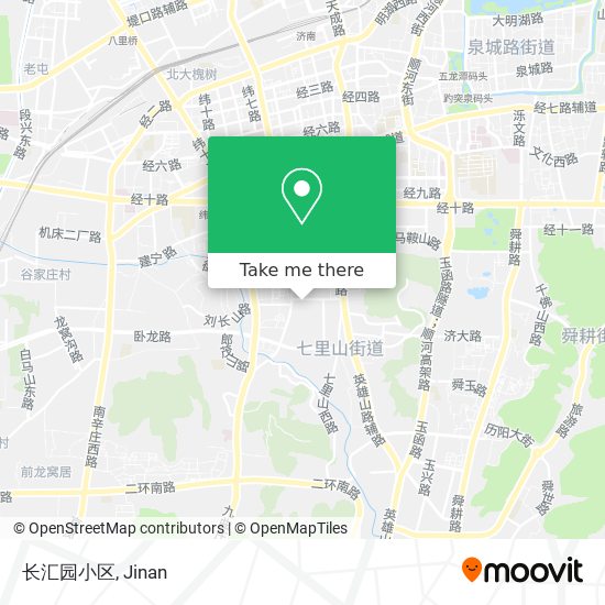 长汇园小区 map