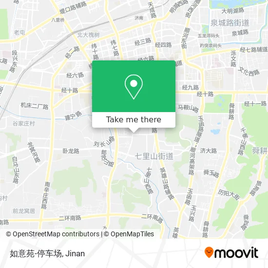 如意苑-停车场 map