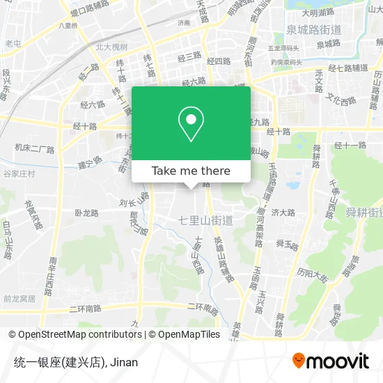 统一银座(建兴店) map